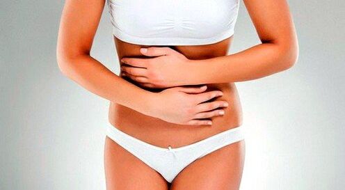 bolečine v trebuhu zaradi parazitov